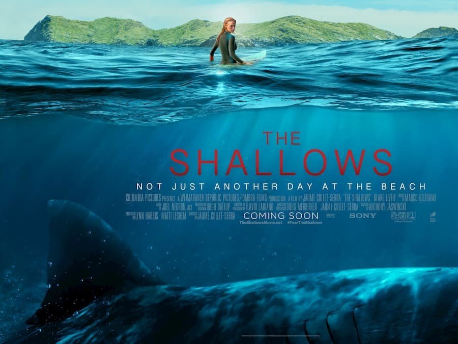 Doğada Hayatta Kalma Mücadelesini Anlatan 30 Film - Karanlık Sular- The Shallows