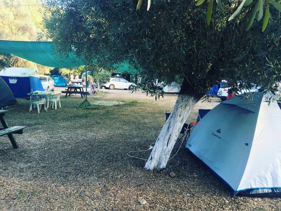 Muğla Kamp Alanları - Akbük Eses Camping, Milas 