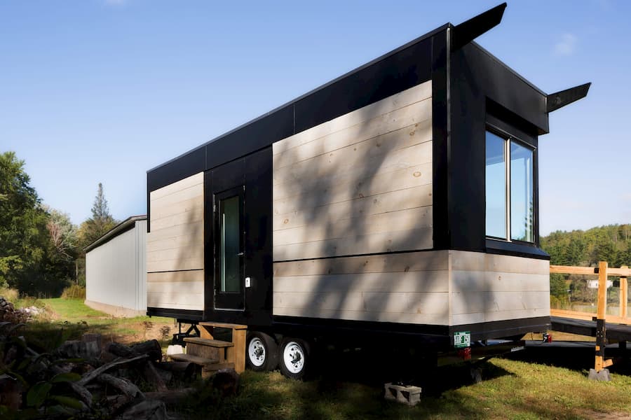 Tiny House Hakkında Her Şey - Modern Tasarım Küçük Ev Dışarıdan Görünüm