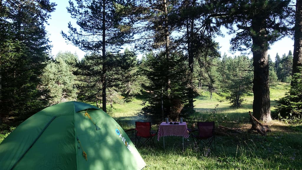 Kocaeli Kamp Alanları - Ercuva Yaylası Kamp Alanı 