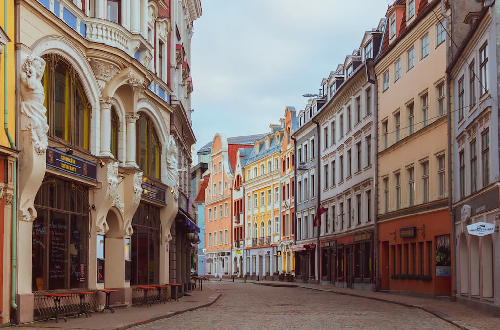 Letonya Sokakları