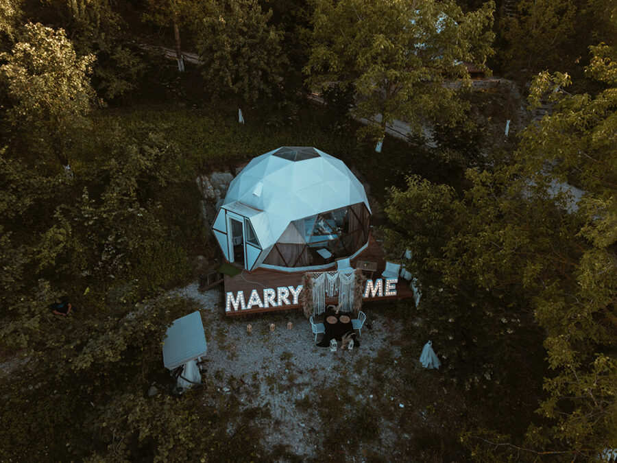 kampta evlilik teklifi